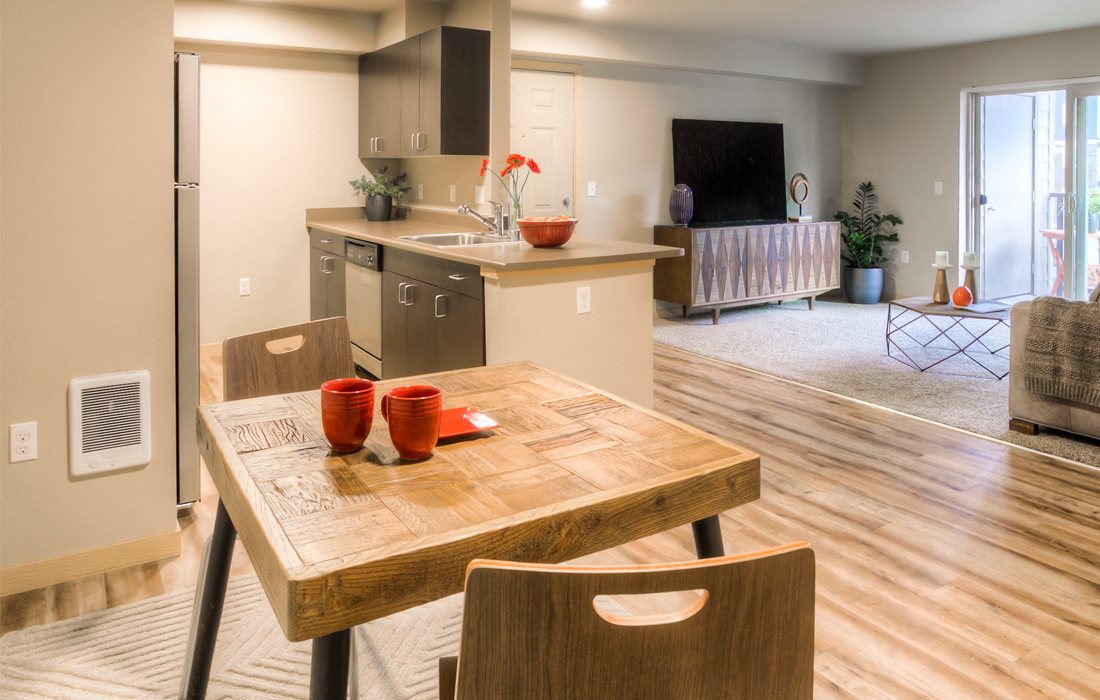 Dining Room and Kitchen