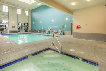 Hot Tub And Pool at The Seasons at Lea Hill Village, Washington, 98092