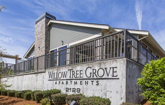 Willow Tree Grove Sign