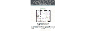 A floor plan for Type Suites shows a bedroom, living room, dining room, and bathroom layout.
