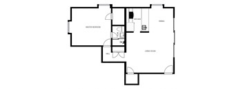 1 Bedroom, 1 Bathroom - Classic