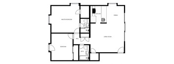 2 Bedroom, 2 Bathroom - Classic