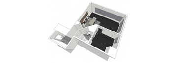City1 Floor Plan at Arbor Lofts, Southfield, MI 48076