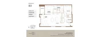 a floor plan of a house with a living room and a dining room