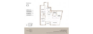 floor plan the residences at the residences