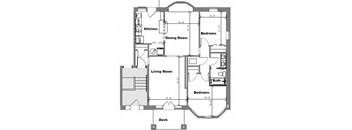 2 bedroom - 6031 Waterman