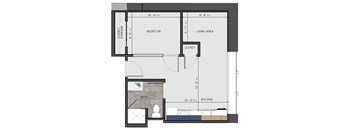 1 bed - Academy ac