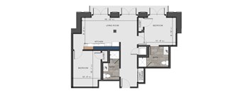 2 bed - Theater tb