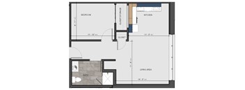 1 bed - Lions Gate le