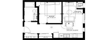 Lake Street Dwelling floorplan