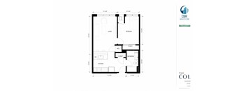 The Col Apartments Floor plan