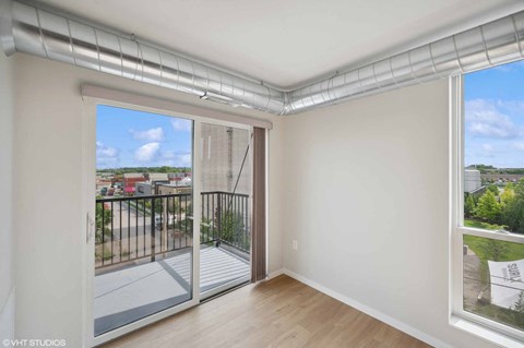 The Flats at Malcolm Yards Living Room, Minneapolis, Minnesota