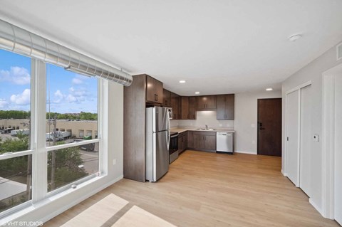 The Flats at Malcolm Yards Kitchen, Minneapolis, Minnesota