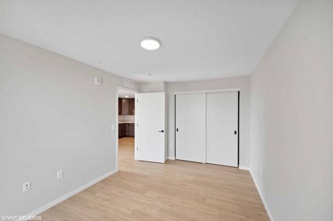 The Flats at Malcolm Yards Bedroom, Minneapolis, Minnesota