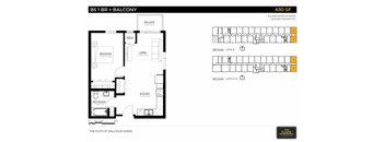 The Flats at Malcolm Yards Floor plan