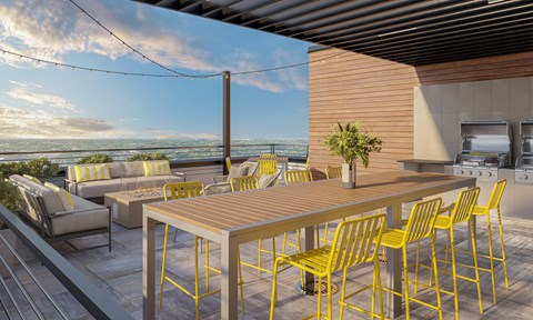 Lago Rooftop Terrace, Minneapolis, Minnesota