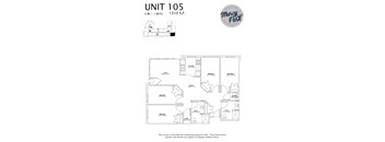 Marcy Park  Apartments floorplan, Minneapolis, Minnesota