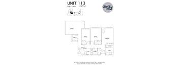 Marcy Park  Apartments floorplan, Minneapolis, Minnesota