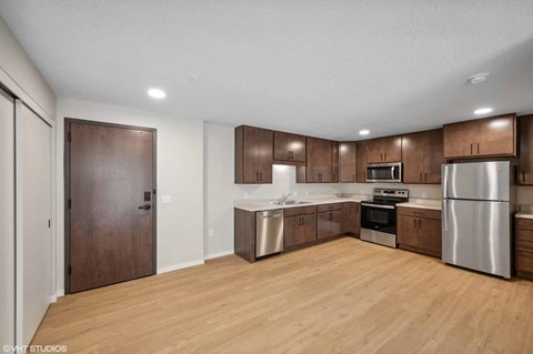 The Flats at Malcolm Yards Kitchen, Minneapolis, Minnesota