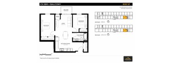 The Flats at Malcolm Yards Floor plan
