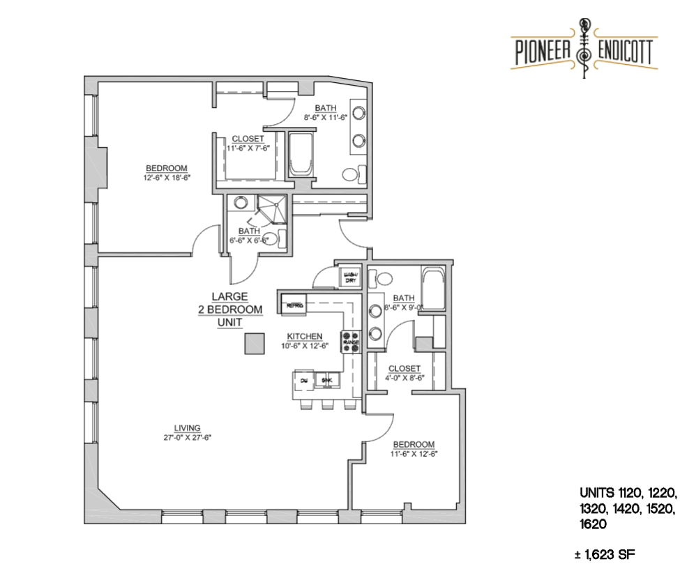 Pioneer Endicott apartments in St. Paul