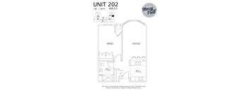 Marcy Park  Apartments floorplan, Minneapolis, Minnesota