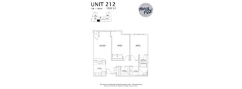 Marcy Park  Apartments floorplan, Minneapolis, Minnesota