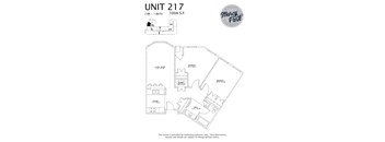 Marcy Park  Apartments floorplan, Minneapolis, Minnesota