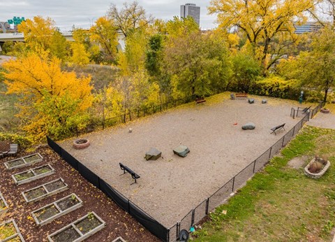 Stone Arch Dog Park, Minneapolis, Minnesota
