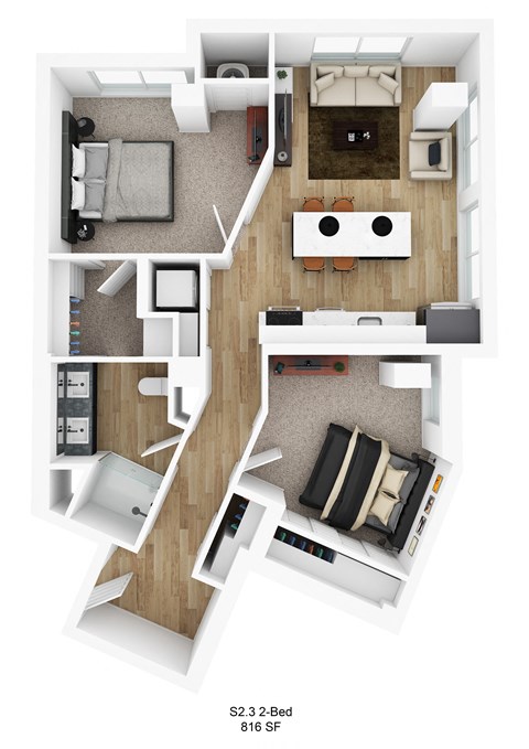 The Station at Malcolm Yards Floor plan