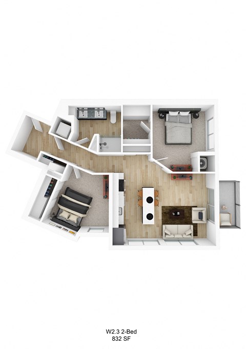 The Station at Malcolm Yards Floor plan