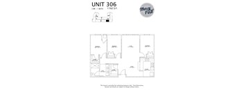 Marcy Park  Apartments floorplan, Minneapolis, Minnesota