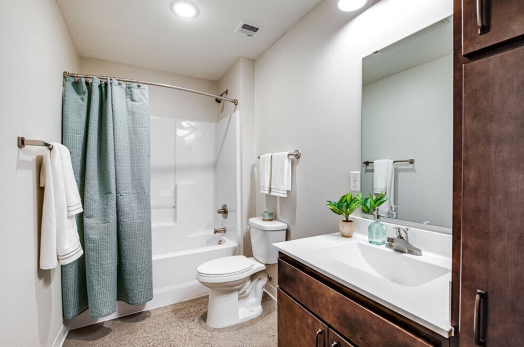 Amber Union Bathroom, Falcon Heights, Minnesota