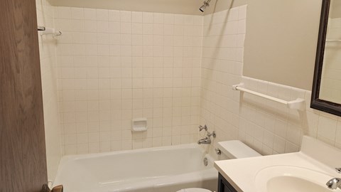 Xerxes Apartments Bathroom, Brooklyn Center, Minnesota