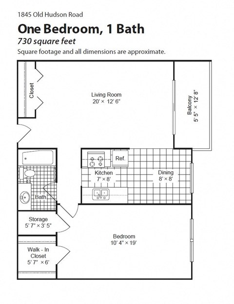 Old Hudson Place Floorplans