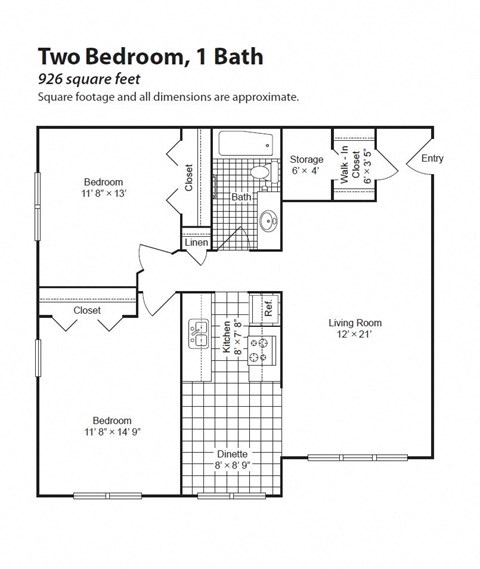 Victoria Flats floorplan