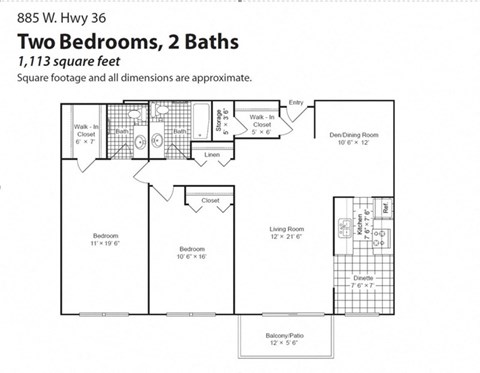 Victoria Flats floorplan