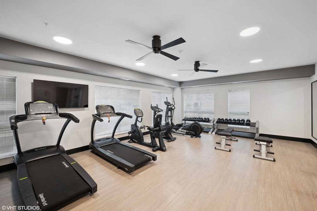 Midwell Apartments fitness center