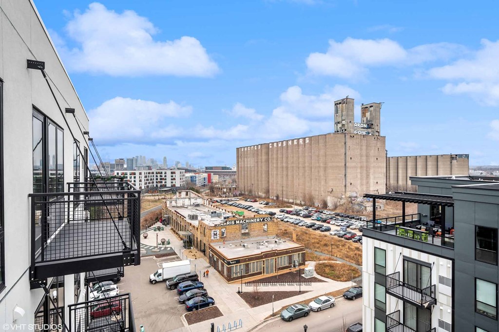 The Station at Malcolm Yards balcony