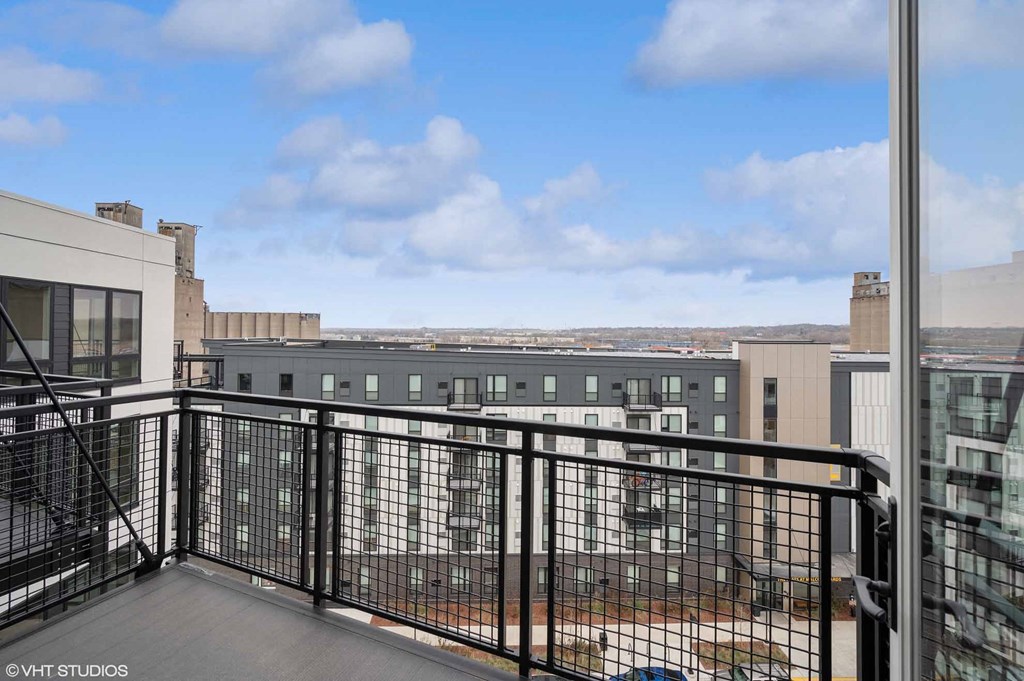 The Station at Malcolm Yards balcony