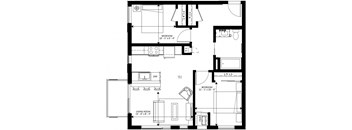 Lake Street Dwelling floorplan
