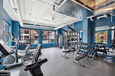 The Flats at Malcolm Yards Fitness Center, Minneapolis, Minnesota