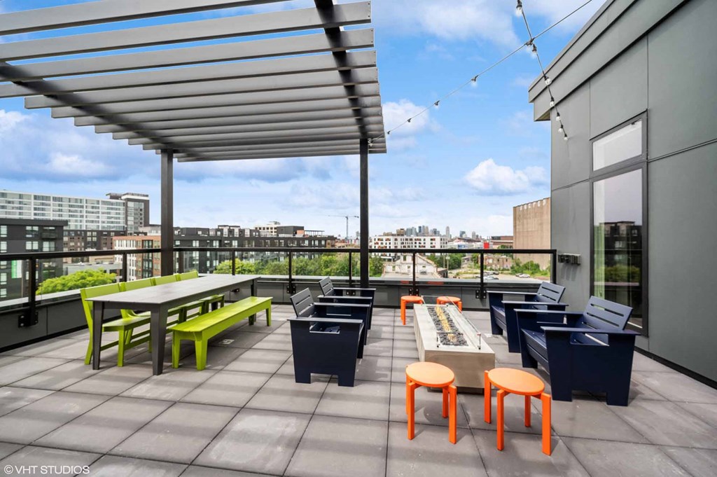 The Flats at Malcolm Yards Fitness sky lounge