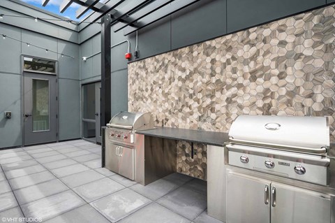 The Flats at Malcolm Yards Sky lounge, Minneapolis, Minnesota