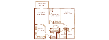 Lakewood Place floor plan