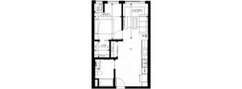 Lake Street Dwelling floorplan