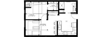 Lake Street Dwelling floorplan