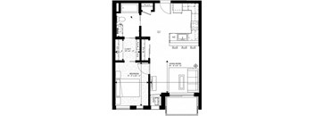 Lake Street Dwelling floorplan
