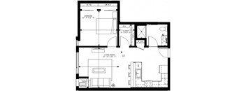 Lake Street Dwelling floorplan