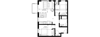 Lake Street Dwelling floorplan